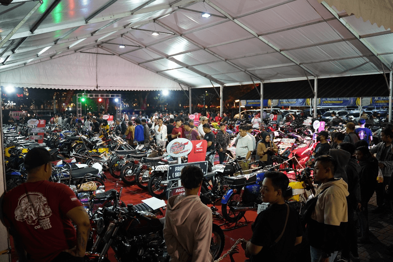 152 Modifikator Unjuk Pesona Motornya Diajang Honda Modif Contest 2023 Region Jawa